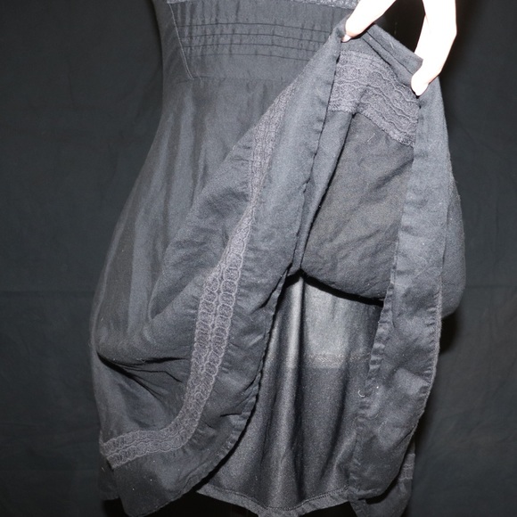 Short Black Dress - Picture 3 of 3